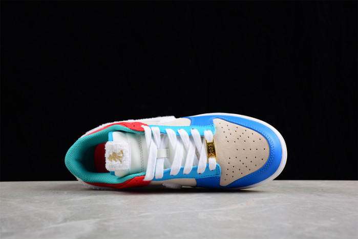 Nike Dunk Low Retro PRM Year of the Rabbit Blue Orange Cream FD4203-111