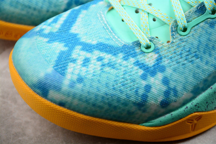 nike kobe 8 system green glow laser orange 555035-304