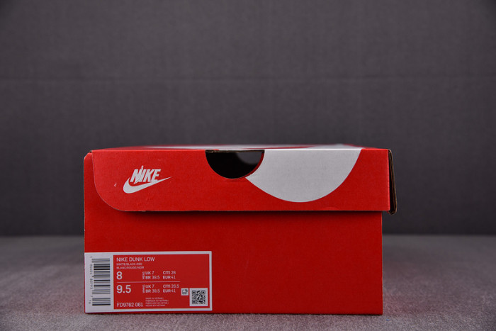 Nike Dunk Low Retro White Black University Red FD9762-061
