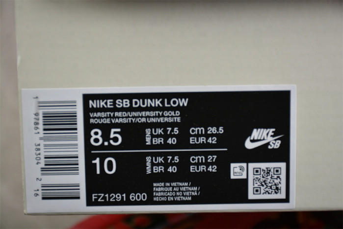 The Wizard of Oz x Nike SB Dunk Low FZ1291-600