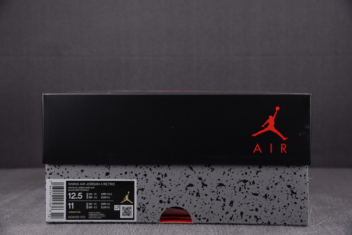 air jordan 4 wmns “oil green” aq9129-103