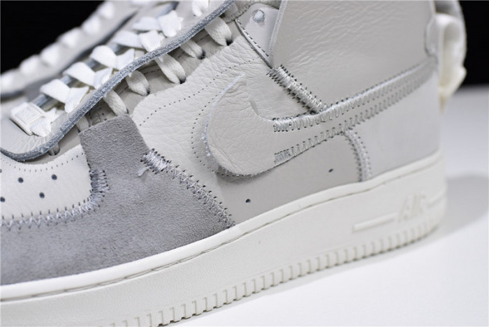 air force 1 high psny silver grey ao9292-001