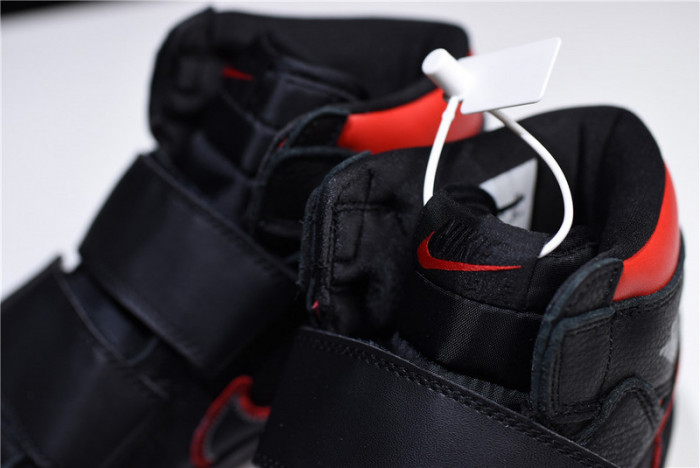 jordan 1 high double strap black red aq7924-106