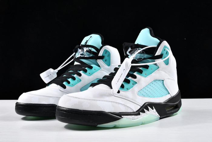 air jordan 5 retro island green cn2932-100