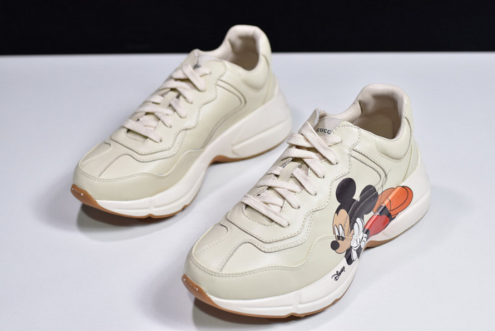G*u*i disney x rhyton vintage trainer sneaker 498916 a9l00 9522