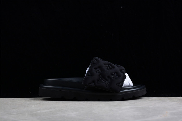 l&v slipper black 20