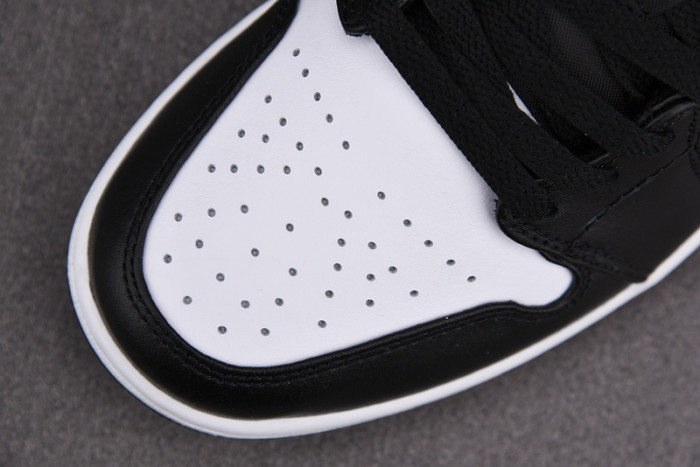 air jordan 1 low black white grey 558553-040