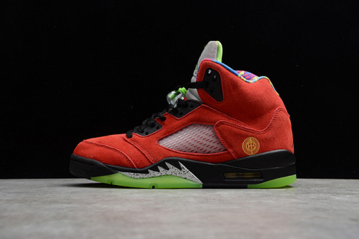 air jordan 5 raging bull 2021 red suede dd0587-600
