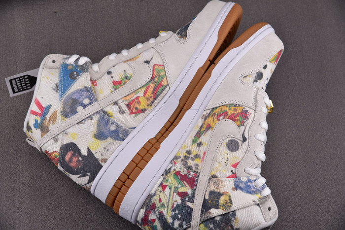 nike sb dunk high S*p*e rammellzee fd8779-100