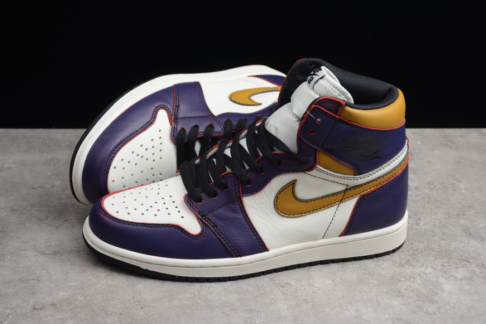 nike sb air jordan 1 lakers chicago cd6578-507