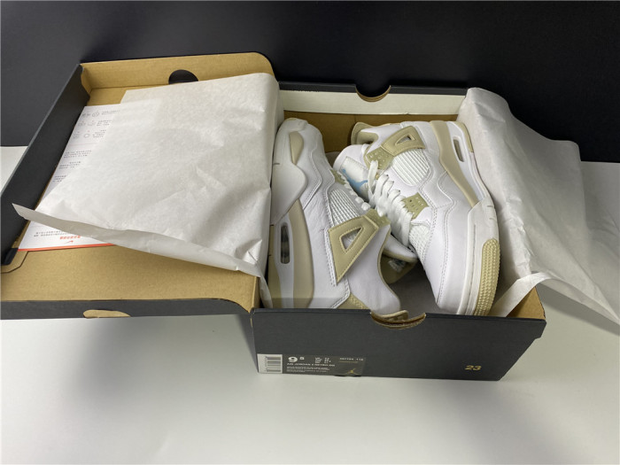 air jordan 4 linen sand 487724-118