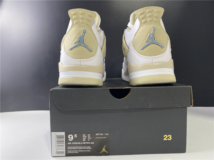 air jordan 4 linen sand 487724-118