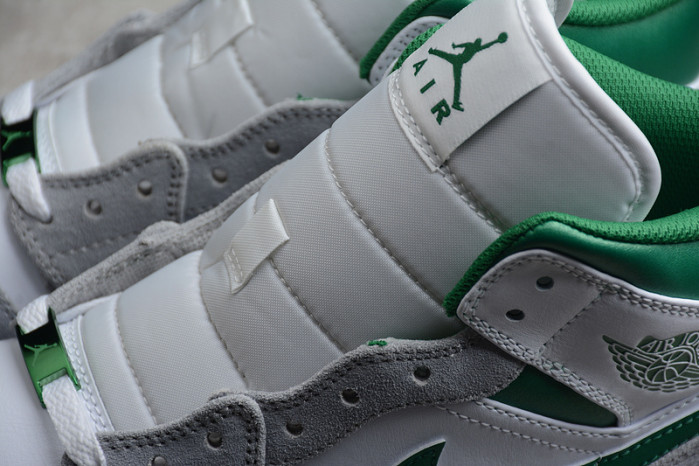 air jordan 1 mid grey green dc7294-103