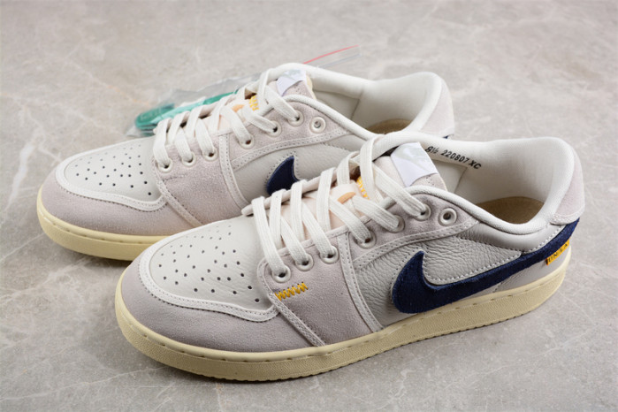 air jordan 1 retro ajko low sp union sail leather dz4864-100