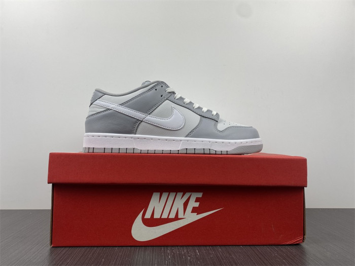 nike dunk low grey white dj6188-001