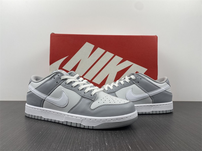 nike dunk low grey white dj6188-001