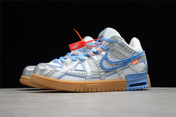OFW x Nike Air Rubber Dunk “University Blue” CU6015-100