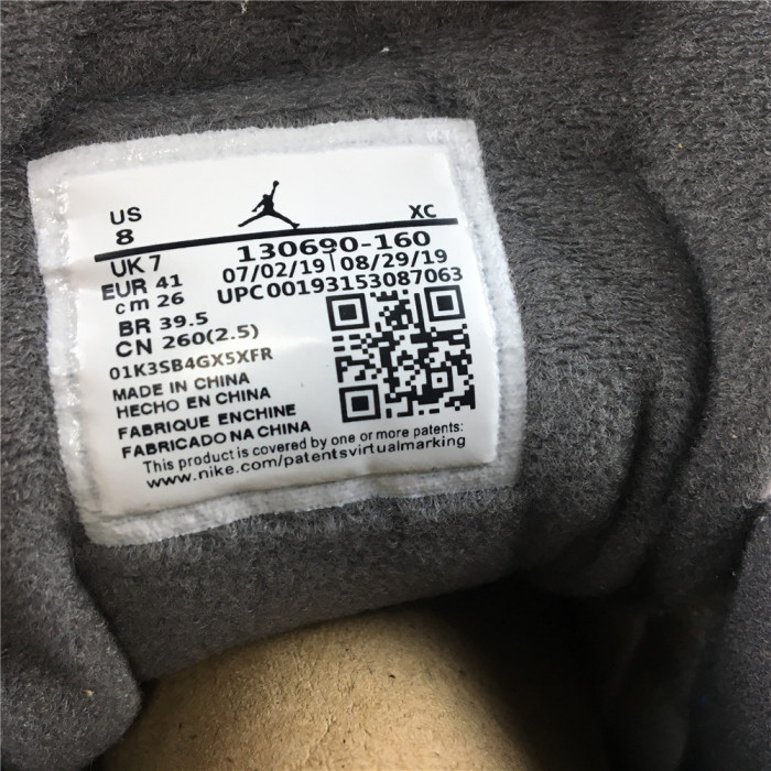 air jordan 12 gs white / dark grey 153265-160