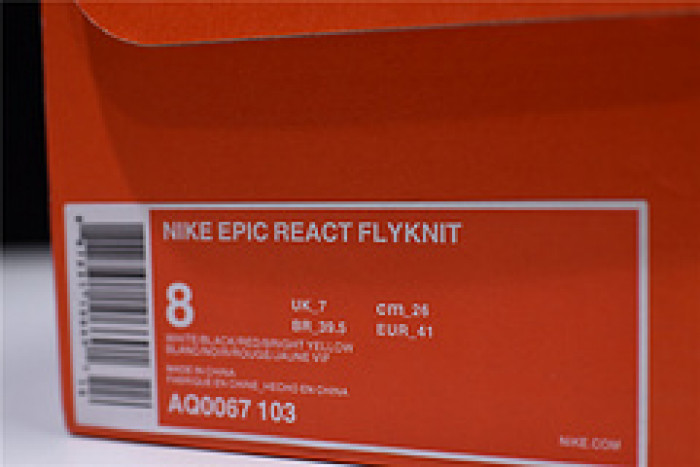 nike epic react flyknit