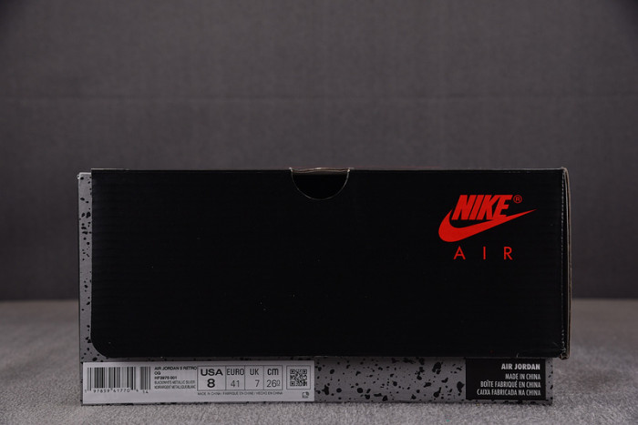 Air Jordan 5 “Black Metallic Reimagined” HF3975-001