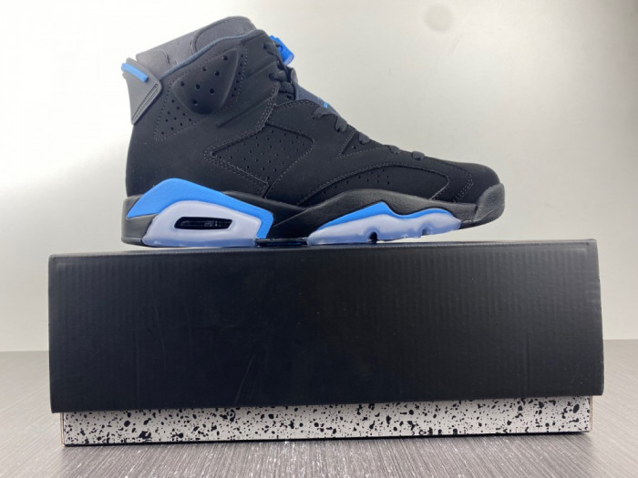 air jordan 6 retro “university blue” mens 384664-006
