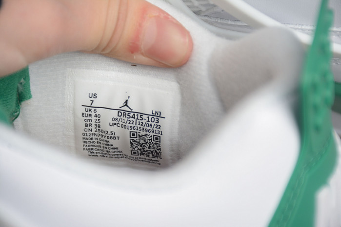 air jordan 4 retro sb pine green dr5415-103