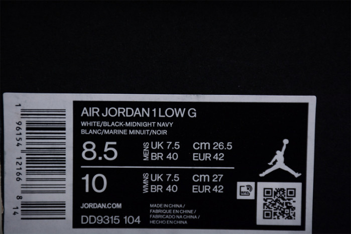 air jordan 1 retro low golf midnight navy dd9315-104