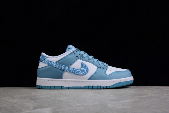 nike dunk low blue paisley (w) dh4401-101