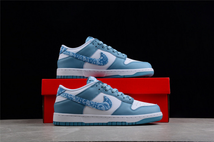 nike dunk low blue paisley (w) dh4401-101