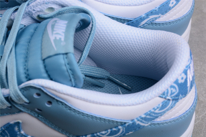 nike dunk low blue paisley (w) dh4401-101