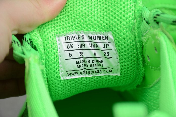 triples trainer clear sole sneakers 3000001