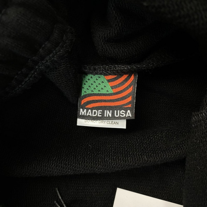 denim tears sweatpants black dt02