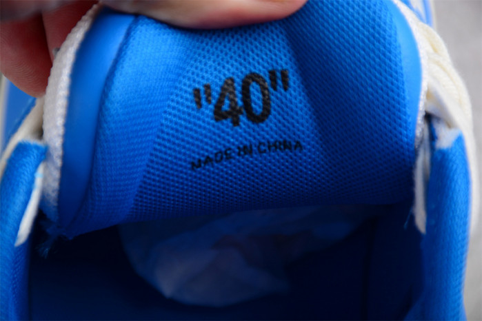 OFW Out Of Office OOO Low Tops White Blue OMIA189F22LEA0014501