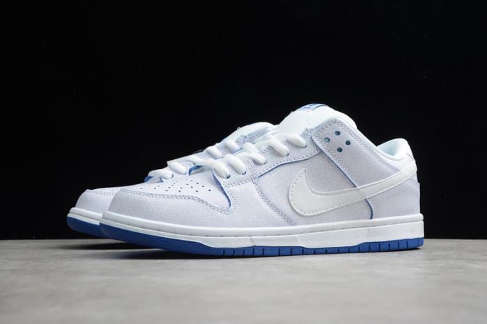 nike sb dunk low premium white game royal cj6884-100