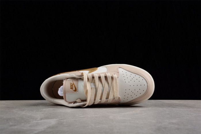 nike dunk low phantom metallic gold dx5930-001