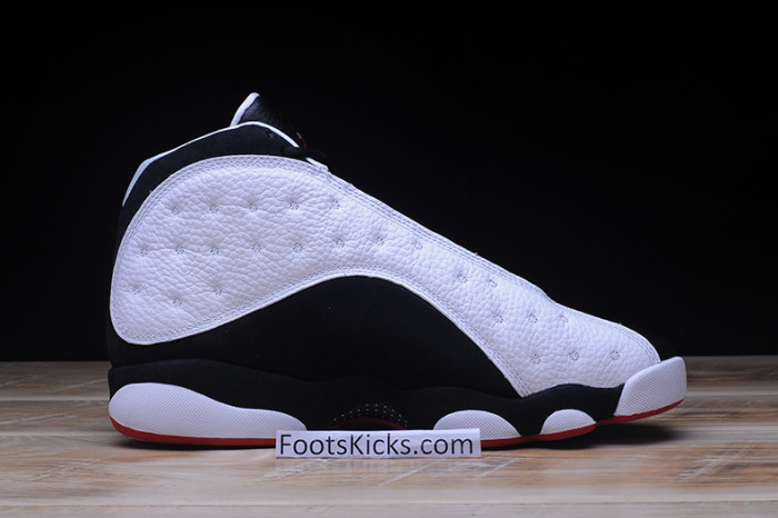 air jordan 13 retro "he got game" white/ black-true red 309259-104