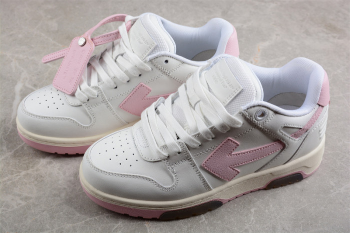 OW Out Of Office OOO Low Tops White Light Pink OWIA259F21LEA0010130