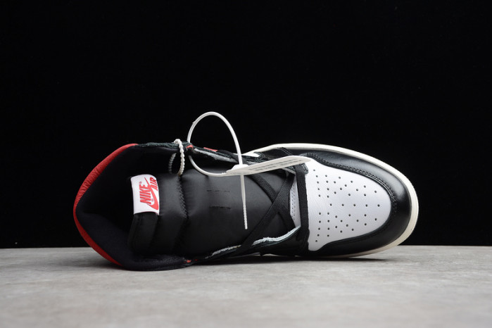 air jordan 1 black white gym red 555088-061