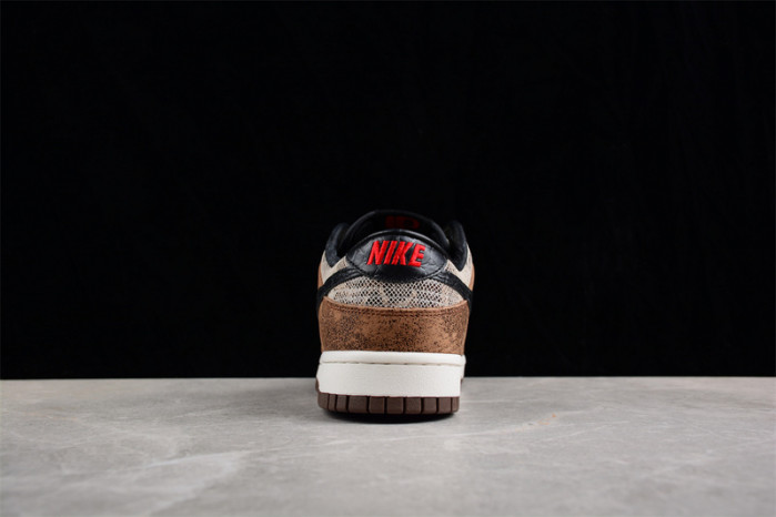 nike dunk low premium co.jp brown snakeskin fj5434-120