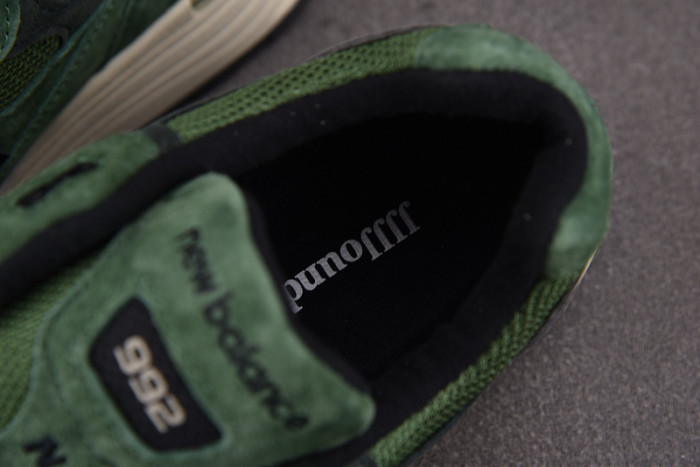 new balance 992 jjjjound green m992jj