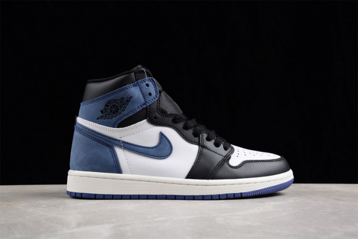 air jordan 1 retro high blue moon 555088-115